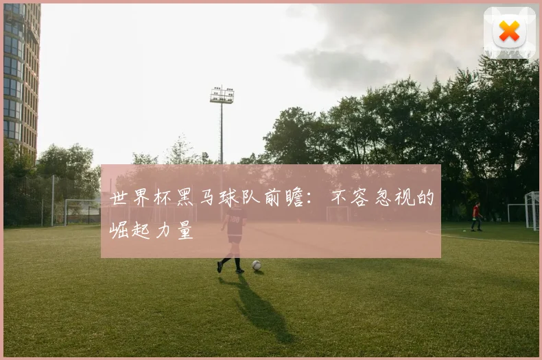 世界杯黑马球队前瞻:不容忽视的崛起力量